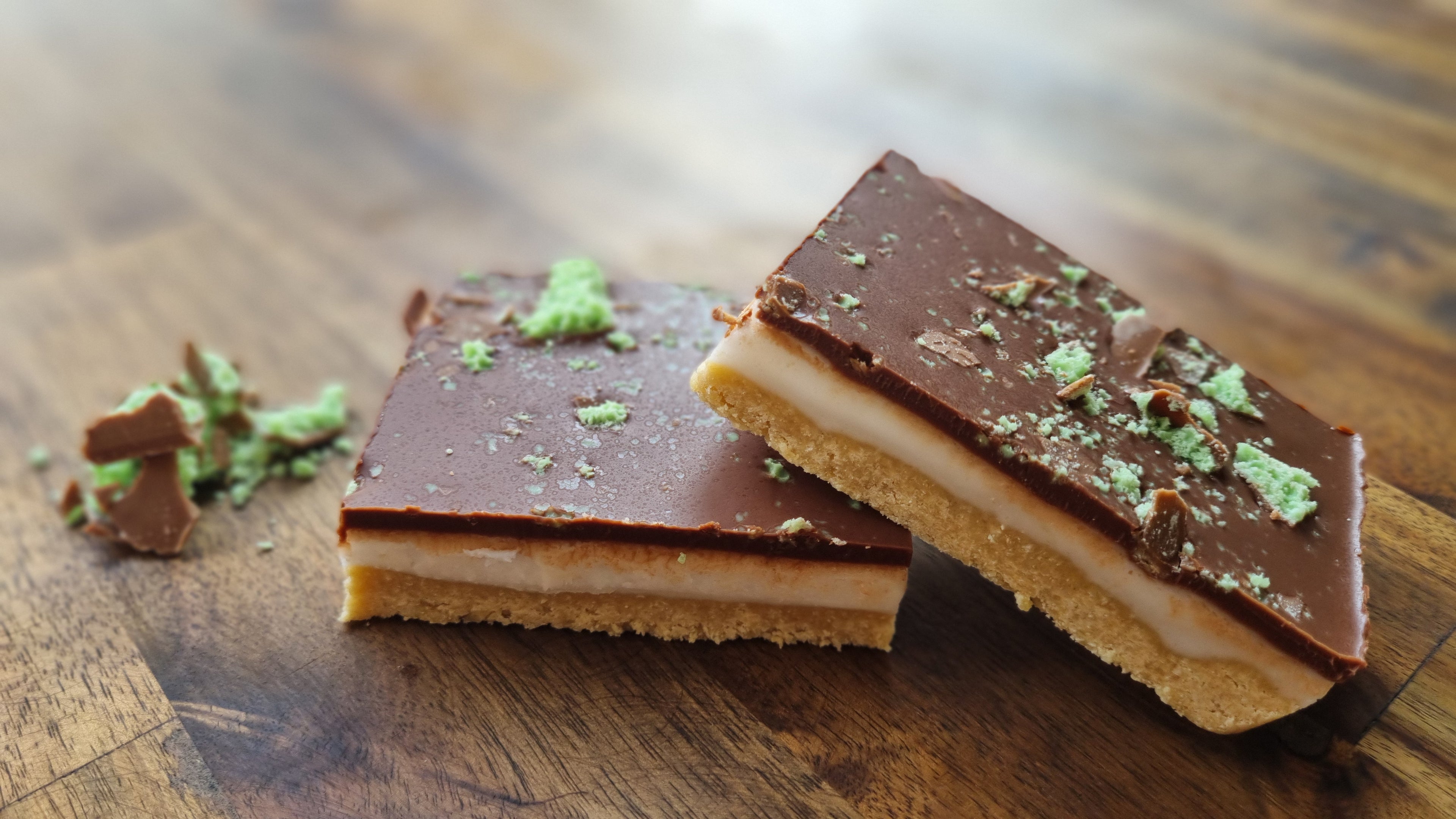 Peppermint Slice